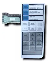 Comprar Botonera Panel Teclado Frente Microondas Para Bgh 16950