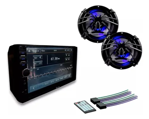 comprar Kit Estereo 7 PuLG + Bocinas Foton Aumark 2020-2023