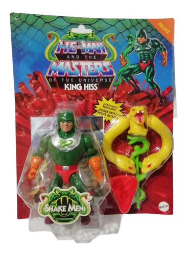 Masters Of The Universe Origins Figura Deluxe King Hiss