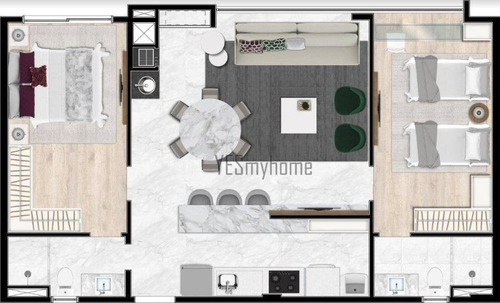 Apartamento Com 2 Quartos À Venda, 72 M² Por R$ 681.300 - Mercês - Curitiba/pr - Ap2431