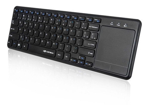 Teclado Sem Fio C/ Mouse Touch K-wt100bk C3 Tech