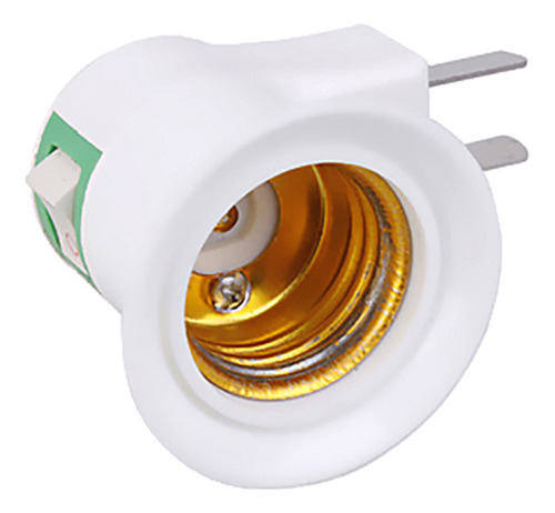 Adaptador De Enchufe Estadounidense A Bombilla E26/e27 Con I