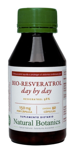 Imagen 1 de 1 de Bioresveratrol 60cap 150mg Resveratrol, Quercetin, Vitaminac