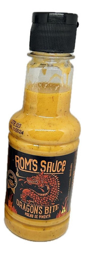 Molho De Pimenta Churrasco Dragon's Bite Rom's Sauce 200g