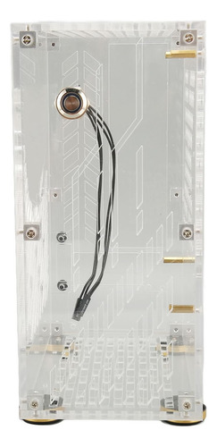 Case De Pc Itx, 4.3l Mini Caja De Computadora Itx Con Enfria