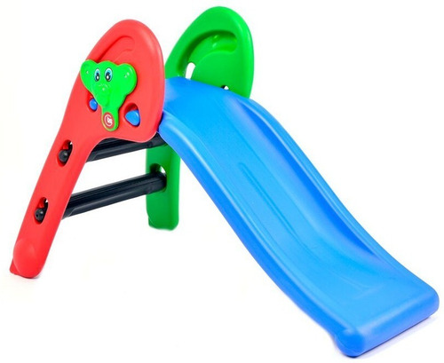 Imagen 4 de 10 de Caballito Mecedor Rodacross + Tobogan Junior 3 Niveles