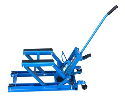 Imagen 5 de 6 de Elevador De Motocicleta 125/cuatriciclo Azul Delfabro S.r.l.
