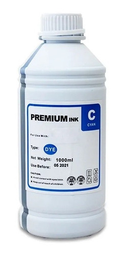 Tinta De 1 Litro  Compatible, Premiun 100% 