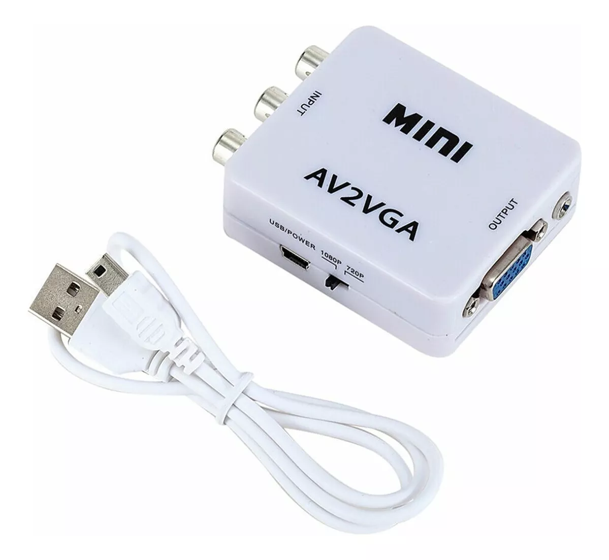 Segunda imagem para pesquisa de adaptador vga para av