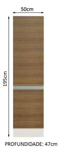 Paneleiro 100% Mdf 2 Portas Smart Madesa