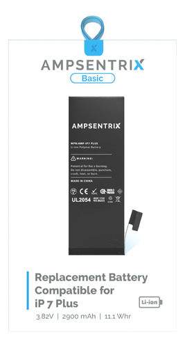 Bateria Ampsentrix Basic Para iPhone 7 Plus 