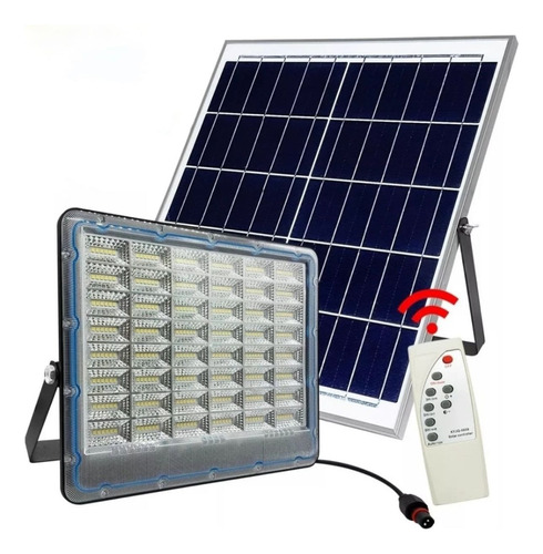 Foco Reflector Solar Exterior 300w Con Control Remoto