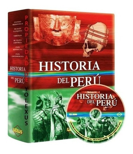Enciclopedia Historia Del Perú Lexus Original + Cd