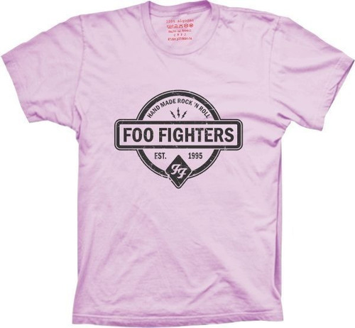 Camisa, Camiseta Silk Legal Foo Fighters Exclusiva Linda Top