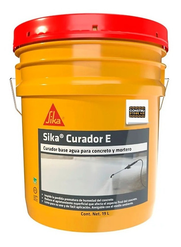 Sika Curador E Curador Para Concreto Y Mortero Base Agua 19l