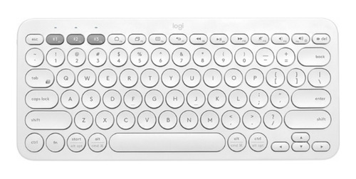 Imagen 1 de 3 de Outlet Teclado Logitech Bluetooth K380 White