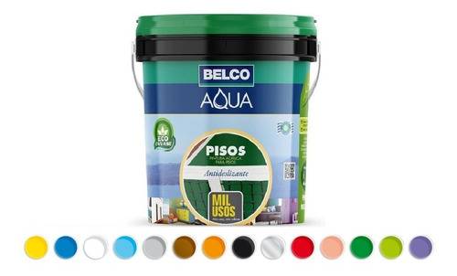 Aqua Pisos Mil Usos Belco Pintura Acrílica 1 Lt - Ynter