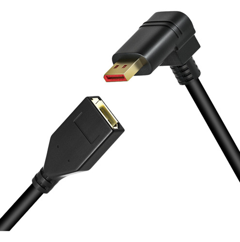 Cabo Extensor Displayport Dp 1.2 4k@60hz 2k@144hz 30cm 90