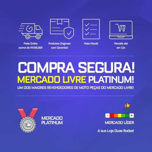 Imagem 6 de 6 de Kit Lente Superior Carcaça Interna Painel Biz 125 2018 A 20
