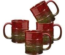 Comprar Tazas De Café Juego De 4, Tazas De Café De Cerámica De 12 Oz