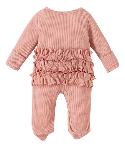 Conjunto Bebé Niña Algodón Mameluco 2 Vías Y Banda