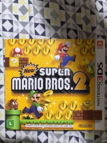 New Super Mario Bros 2 3ds Midia Fisica