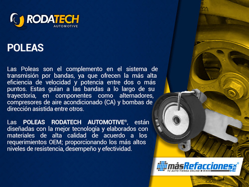 Polea Guía Accesorios Chevrolet C3500 V8 5.0l 88-98