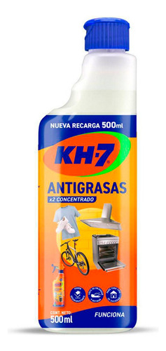 Limpiador Antigrasas Concentrado Recarga Botella 500ml Kh-7