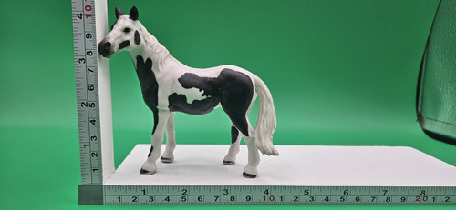 Yegua Caballo Pinto Figura Juguete Plástico Regalo Niño