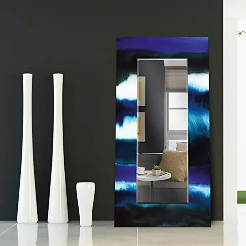 Espejo Rectangular Empire Art, Moderno Y Listo Para Colgar