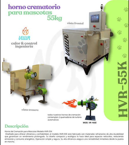 Horno Crematorio Para Mascotas Vuur