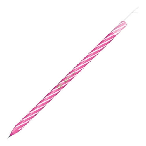 Caneta Spiro 17,5cm Cis 0,7mm Fina Esferográfica C/1 Unidade Cor Da Tinta Rosa Cor Do Exterior Colorida