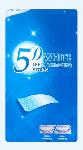 5 Cajas Con 14 Pares C/u De Teeth Whitening