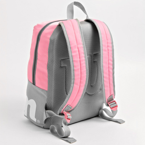 Mochila Wilson Rosa Y Gris Wls164 Diseño De La Tela Lisa