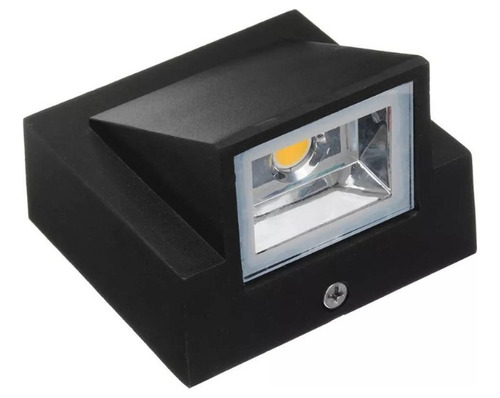 Aplique Led Rectangular 3w Luz Cálida  