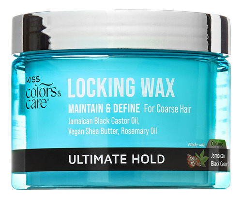 Kiss Colors & Care Ultimate Hold Lock Wax, 6 Oz. - Inicia Y