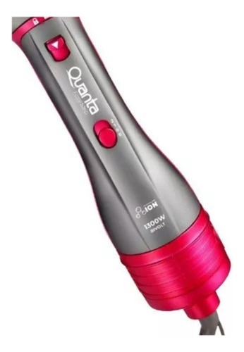 Quanta Escova Perfectlook 127/220V Cor Cinza E Rosa Choque 127/220v