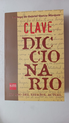 Clave Diccionario-gabriel Garcia Marquez-ed.sm-(68) (Usado)