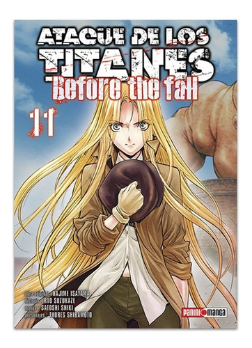 Atack On Titan Before The Fall No 11 Panini Manga 100% Origi