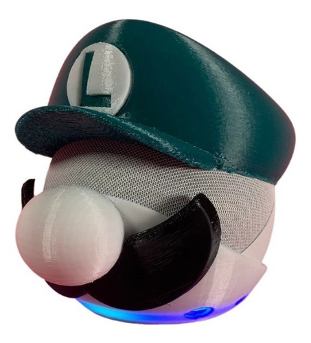 Base Soporte Para Alexa Echo Dot Gen 4, Luigi - Mario Bross