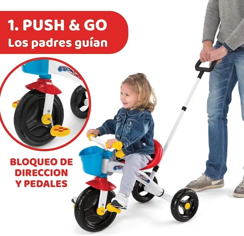 Triciclo Chicco U go Ducati Bast n Bloqueo Pedales Meses sin