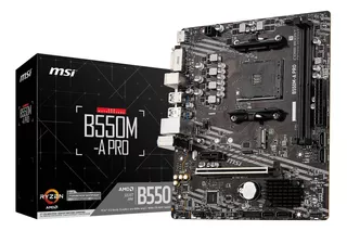 Motherboard Msi B550m Pro-vdh Wifi, Amd B550, Am4 Socke Am4