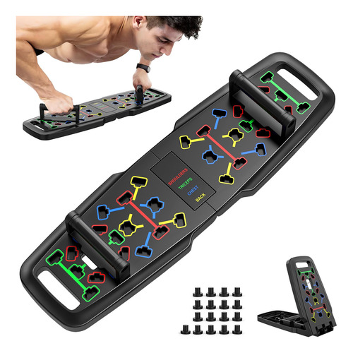 Barra Push Up Equipo De Entrenamiento Gimnasio En Casa Barra