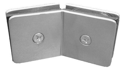 Conector Recto Vidrio A Vidrio 135 Grados