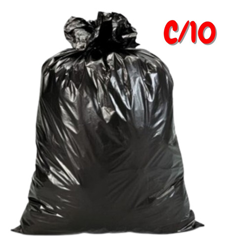 Bolsas Para Basura 40 Kgs Calibre 10 (paq. X 50 Bolsas)