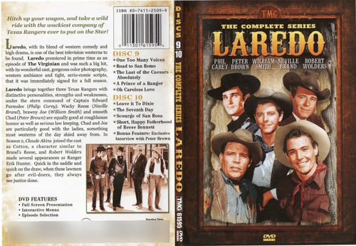 Laredo - Temporada 2 - Audio Latino Dvd