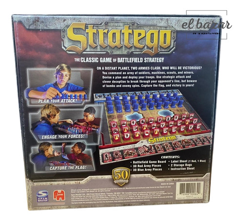 Juego De Mesa Stratego - Excelentes Condiciones - Imperdible (Usado)