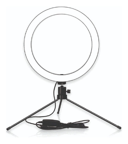 Anillo De Luz Celular Con Tripode Video Y Fotografia 16 Cm