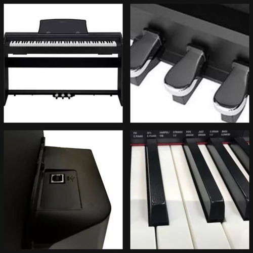 Piano Digital Casio Privia Px-770 - 88 Teclas - Nf E Gtia