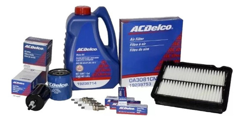 Kit De Afinacion 5w30 Sn Mult Chevrolet Aveo 1.6 2015 Ac